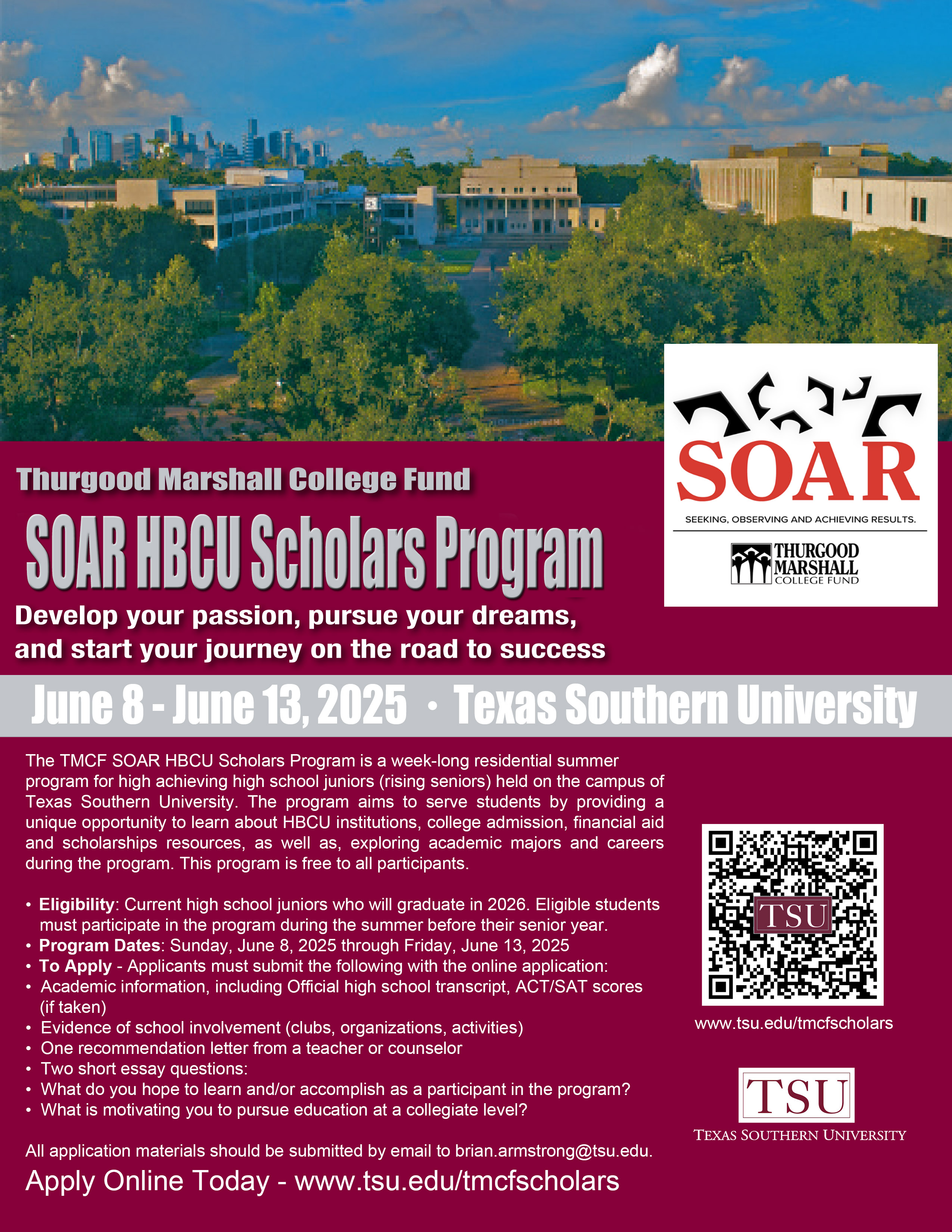 TMCF SOAR Scholars Program